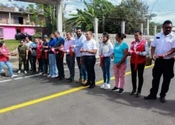 Inaugura Bladimir González camino de Ex Hacienda de Guadalupe a la Colonia Independencia (El Arquito)