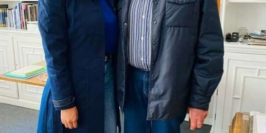 *Araceli Saucedo se reúne con el ingeniero Cuauhtémoc Cárdenas*