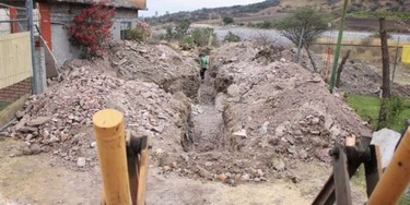 Tarímbaro: inicia construcción de drenaje sanitario en Cuitzillo El Chico