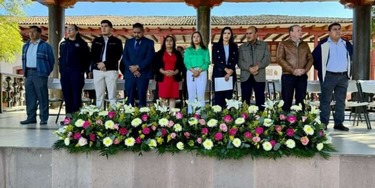 Presidenta Municipal de Salvador Escalante, Araceli Saucedo Reyes, llama a Defender la Constitución en su 107 Aniversario