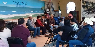 Asamblea Informativa en Charo, Michoacán