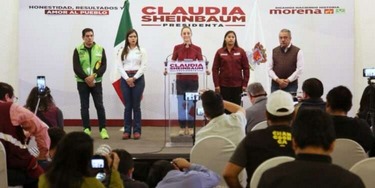 CLAUDIA SHEINBAUM VA POR LA VISITA A LOS 300 DISTRITOS ELECTORALES DURANTE SU CAMPAÑA RUMBO A LA PRESIDENCIA DE MÉXICO