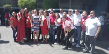 Mireya González se registra como candidata a la presidencia municipal de Quiroga, Michoacán.