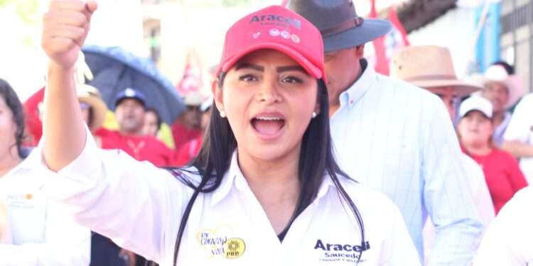 Mujeres y hombres de Villamar, ¡van con todo por el rescate de México!: Araceli Saucedo