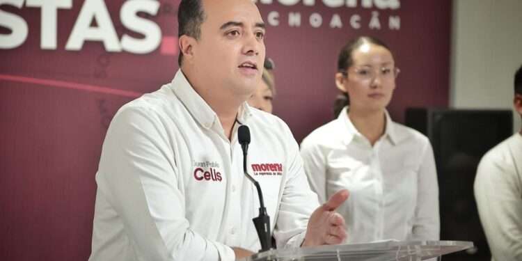 Alfonso Martínez miente; promete lo que no ha cumplido en seis años: Morena Michoacán
