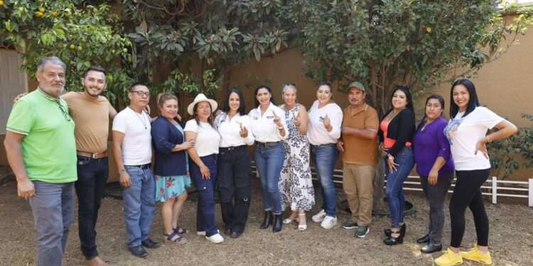Se suman al proyecto de Araceli Saucedo, jefes de tenencia de Morelia
