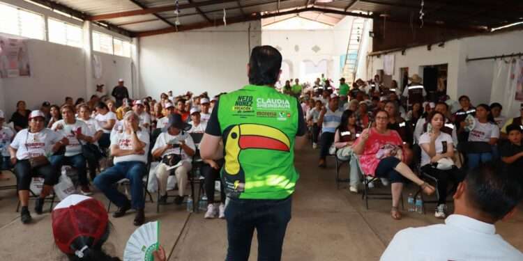 Recorre “Neto” Núñez Distrito 8 Morelia en busca del voto verde