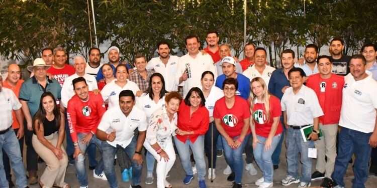 Cinco municipios entre calor, corazón y orgullo priista