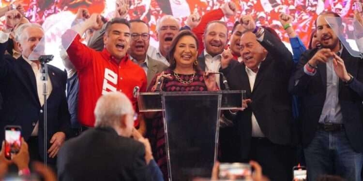 Se declara ganadora Xochilt Gálvez de los comicios