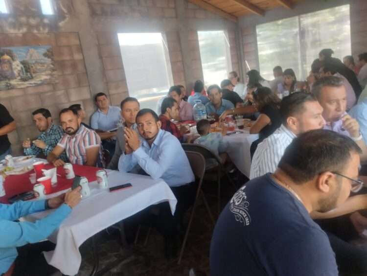 Comida de la amistad para el Diputado Hugo Rangel