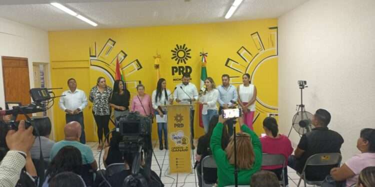 Con fuerza y resistencia, inicia PRD defensa del voto amarillo