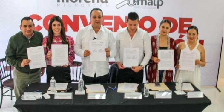 Renovación de convenio con IMAIP fortalecerá la capacitación y transparencia: Morena
