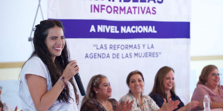 Giulianna Bugarini se une a la red de apoyo de Sheinbaum, por la igualdad, la paz y la prosperidad compartida