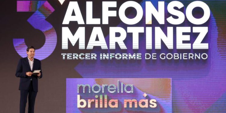Michoacán se nota porque Morelia brilla más: Alfonso Martínez