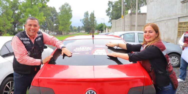 En Zacapu promueve Barragán la campaña,¡Hasta siempre, presidente!