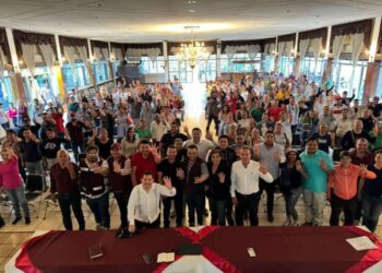 Morena Michoacán sigue con la ruta de agradecimiento en la entidad