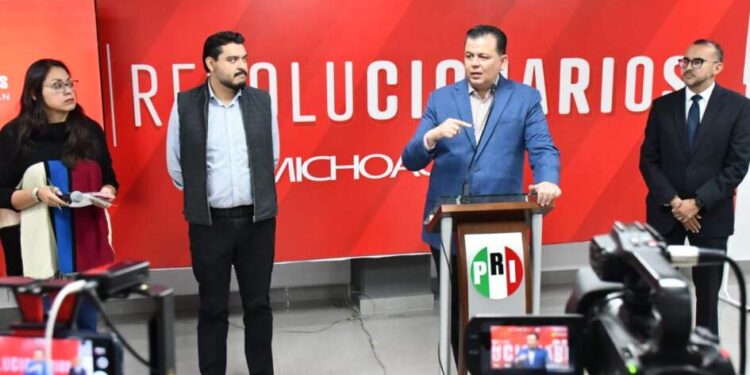 Exige PRI Michoacán alto a la violencia en el estado y actuar sin tolerancia ni omisión