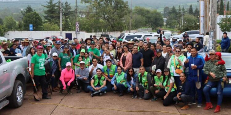 Arranca PVEM re forestación “un árbol por cada voto recibido” por ser ompromiso de campaña