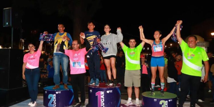 Carrera “Run Neón Morelia” reúne a 1200 participantes