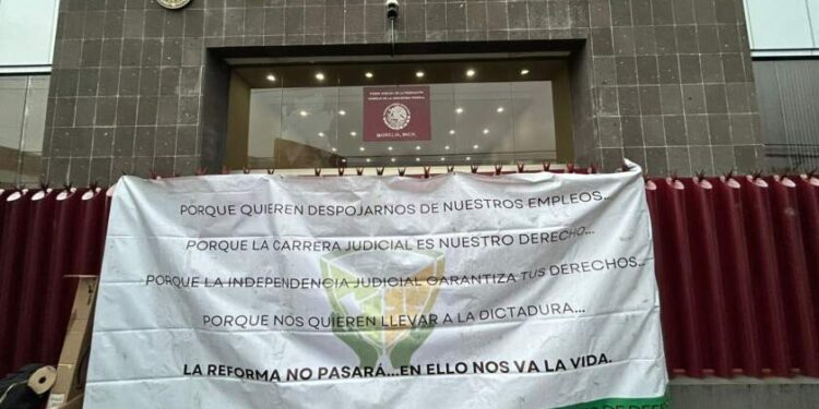 Trabajadores del Poder Judicial Inician Paro de Labores