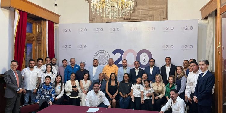 Reunión de Autoridades de El Salvador y la CNDHAC en el Congreso del Estado de Michoacán