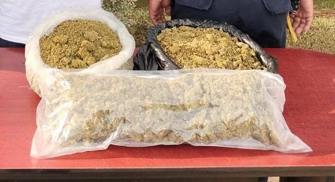Detenido sujeto con 4 Kilos de Mariguana en Morelia