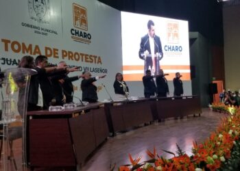 Trabajar por el desarrollo de Charo, ofreció Gabriel Molinero al rendir protesta como alcalde constitucional de ese municipio