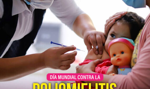 Por el Día Mundial contra la Poliomielitis, la SSM emprendió la jornada de vacunación en sus 364 centros de salud