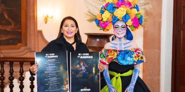 Quiroga se prepara para el Día de Muertos