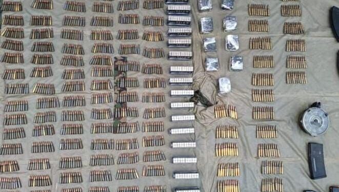 En Buenavista aseguran mil 860 cartuchos útiles, cargadores y un vehículo robado