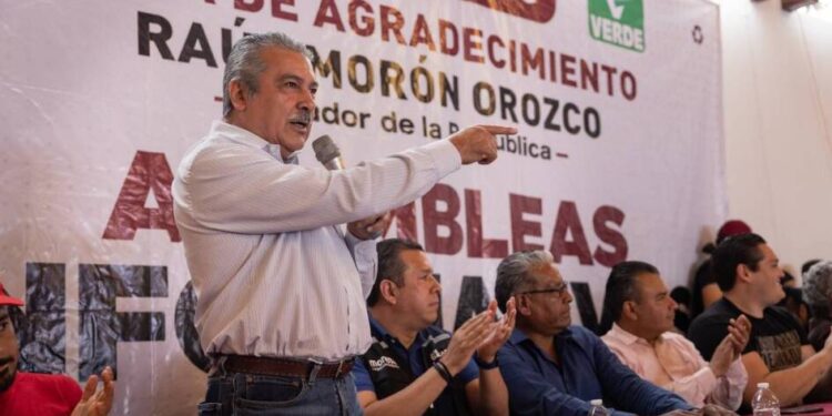 Expone Morón trabajo legislativo por la transformación de México y Michoacán