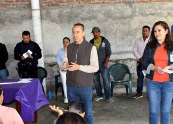 Recorre Julio Cesar Conejo comunidades de Morelos para atender directamente planteamientos ciudadanos
