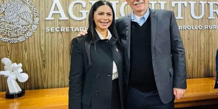 Araceli Saucedo gestiona ante federación apoyo para el sector agropecuario de Michoacán