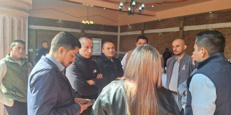 Participa edil de Morelos en Reunión de Consejo Intermunicipal de Seguridad Pública