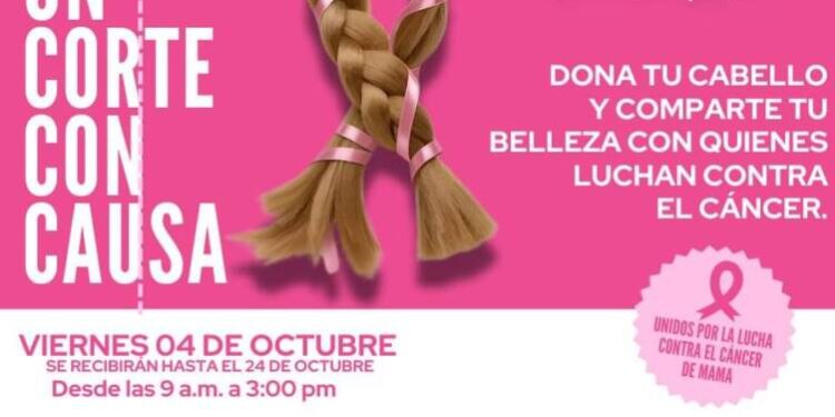 Exhorta Humberto Jiménez Solís a sumarse a la Campaña de Donación de Cabello en Los Reyes por el Mes Rosa