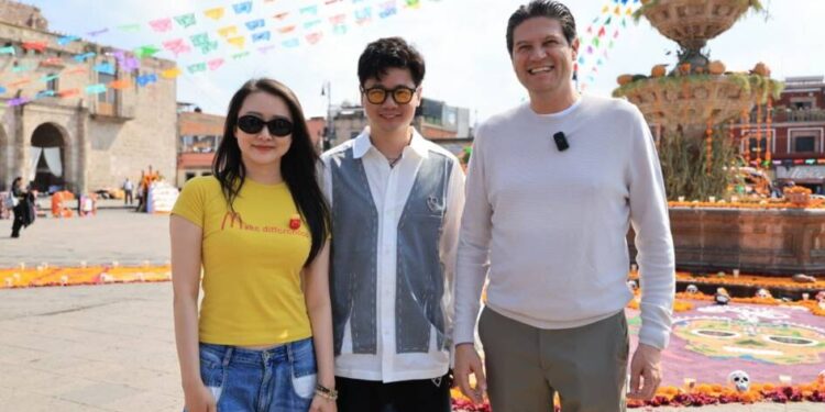 Invita Alfonso Martínez a disfrutar de Morelia en este Día de Muertos