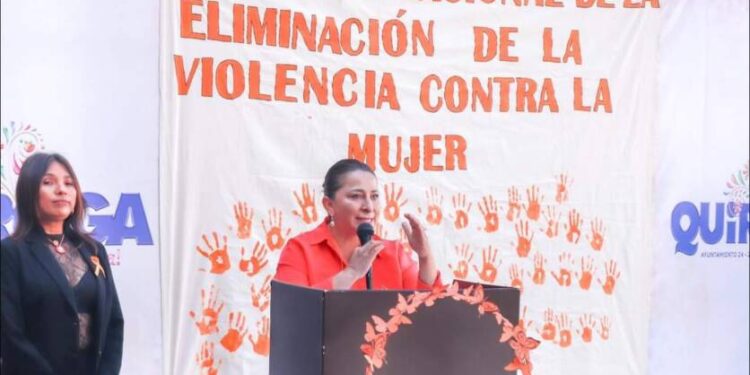 Arranca en Quiroga la Campaña del Mes Naranja para erradicar la violencia contra las mujeres