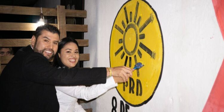 Xti, Susy Ruiz arrancó campaña en Irimbo con el respaldo del PRD Michoacán