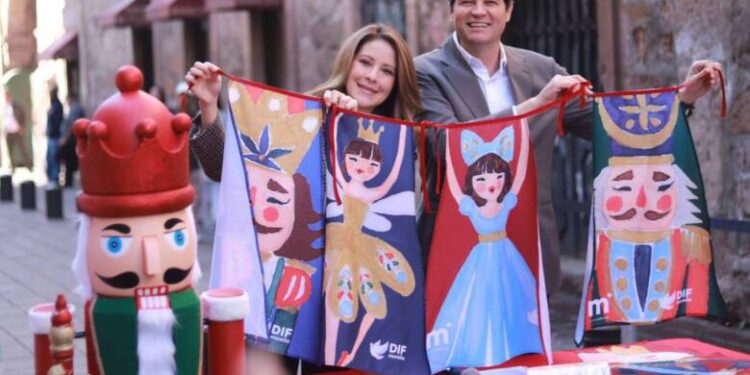 Alfonso Martínez y Paola Delgadillo presentan actividades de la ‘Navidad Mágica en Morelia’