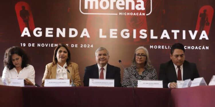 Con enfoque humanista presenta GPMORENA su Agenda Legislativa