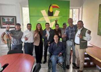 Jornada de trabajo intensa y productiva de la Brigada Puruándiro Siempre Verde en el Congreso Estatal y el PVEM en Michoacán