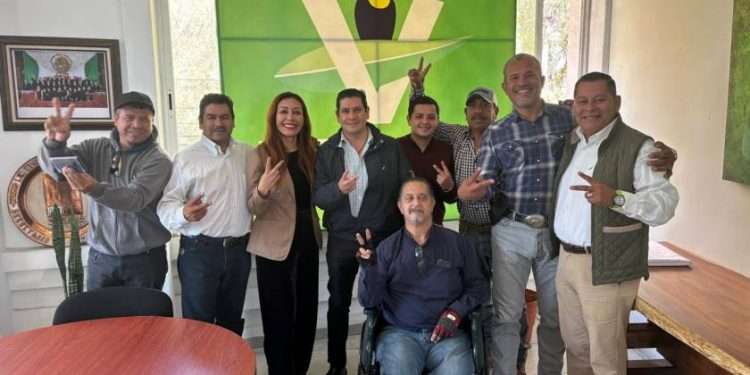 Jornada de trabajo intensa y productiva de la Brigada Puruándiro Siempre Verde en el Congreso Estatal y el PVEM en Michoacán