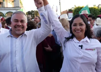 Jesús Mora acompañó a Norma Santillán en su cierre de campaña en Irimbo
