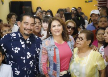 Promueve Fabiola Alanís participación ciudadana en elección judicial al recorrer colonias de Morelia