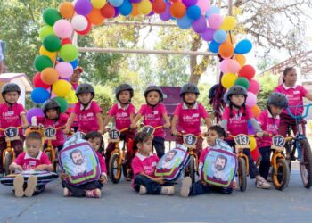 Arranca Gladyz Butanda programa de la Biciescuela