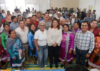 Es tiempo de consolidar el desarrollo las comunidades indígenas: Fabiola Alanís desde Zitácuaro