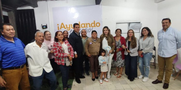 Diputada Brissa Arroyo y Comisario de Policía Morelia, José Pablo Alarcón suman esfuerzos por seguridad en municipio