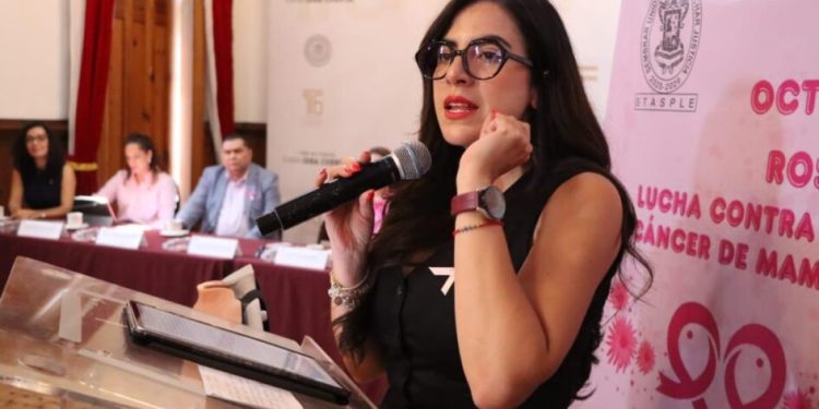 Se suma Congreso del Estado a jornadas para la lucha contra el cáncer de mama; realizan curso-taller de autoexploración