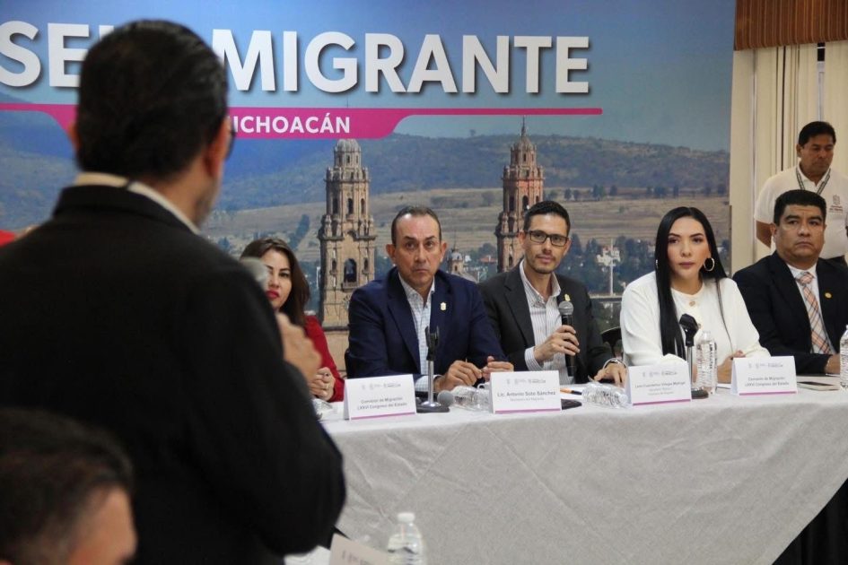 Adriana Campos reitera apoyo legislativo a migrantes en la instalación del Consejo 2025-2028