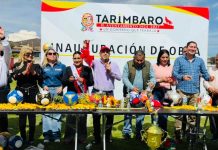 Tarímbaro estrena cancha de primer nivel; Eric Gaona inaugura unidad deportiva